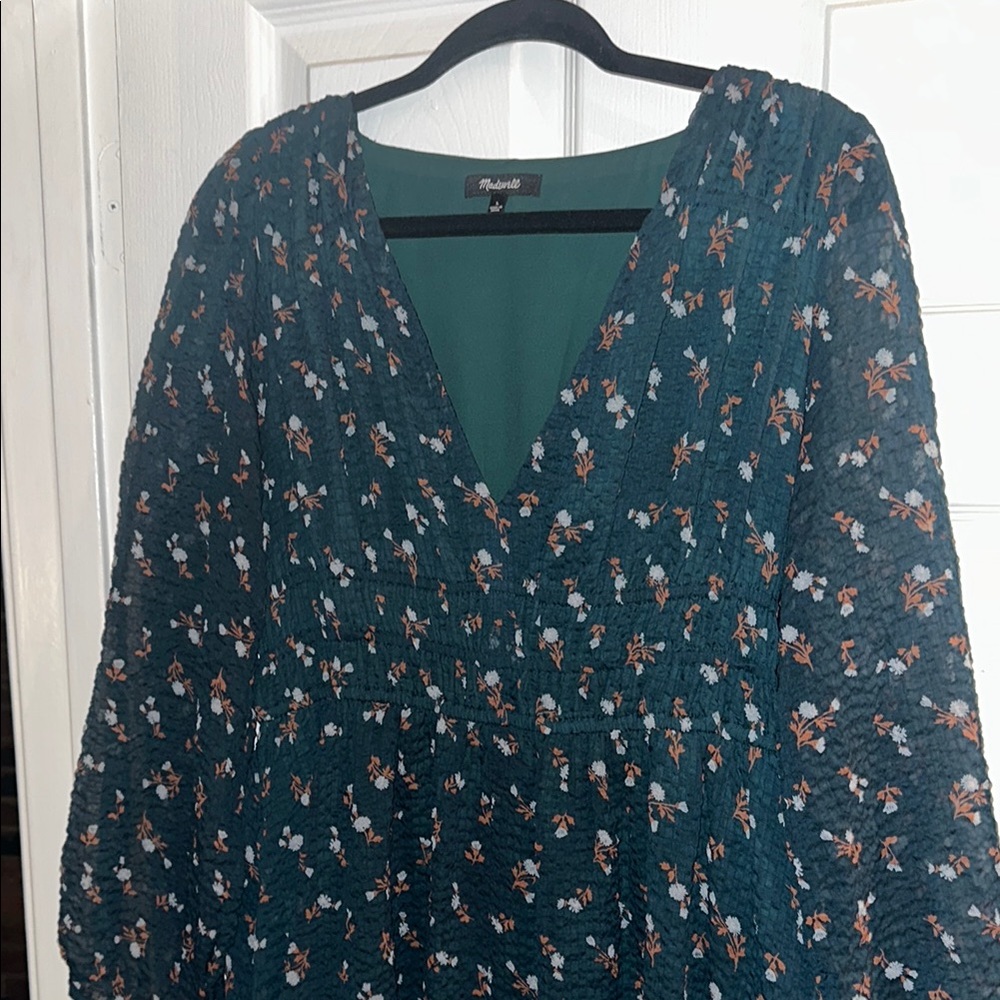 Floral V-Neck Dress